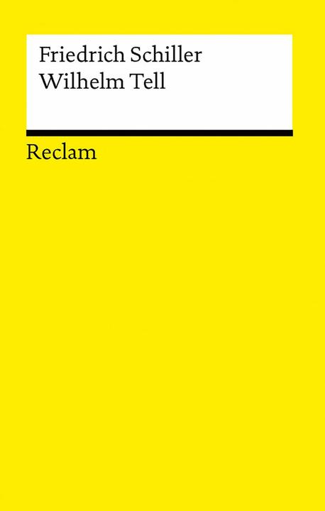 Immagine prodotto Wilhelm Tell. Schauspiel. Textausgabe mit Anmerkungen/Worterklärungen (Tedesco, Friedrich Schiller, Joseph Schmidt, 2025)