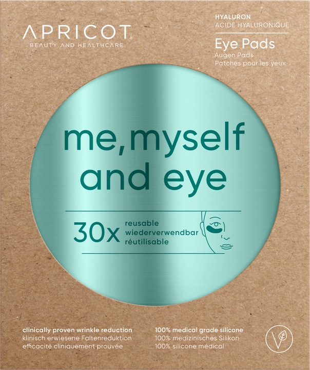Produktbild Apricot wiederverwendbares Anti-Falten-Augen Pads mit Hyaluron (Patches)
