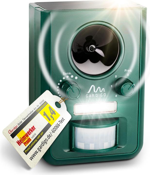 Actual product image Gardigo Solar animal distributor