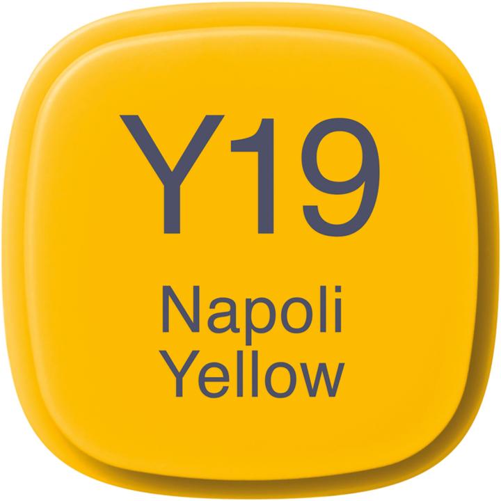 Actual product image Copic Graphic marker Classic type Y - 19 (Y19 - Napoli Yellow, 1 x)