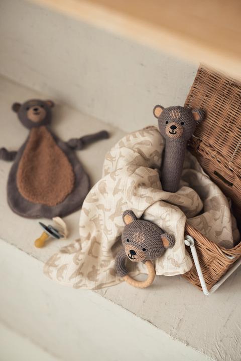 Actual product image Jollein Rattle bear