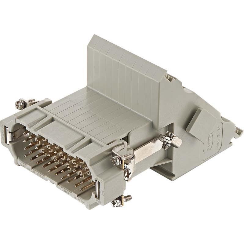 Harting Inserto a spillo, Cavo + Spina elettrica, Grigio