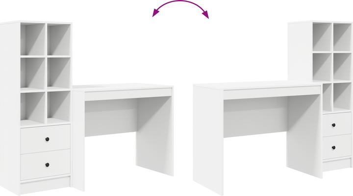 Produktbild vidaXL Schreibtisch (50 x 90 x 127 cm)