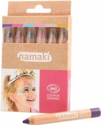 Image du produit Namaki Bio Schminkstifte 6 Farben verzauberte Welt