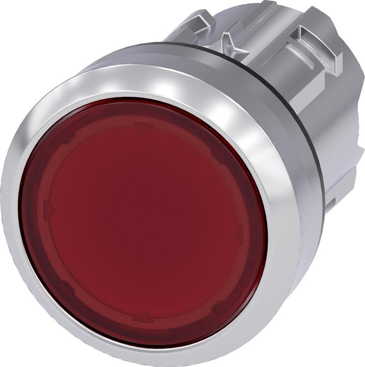 Produktbild Siemens Illuminated pushbutton, 22mm, red