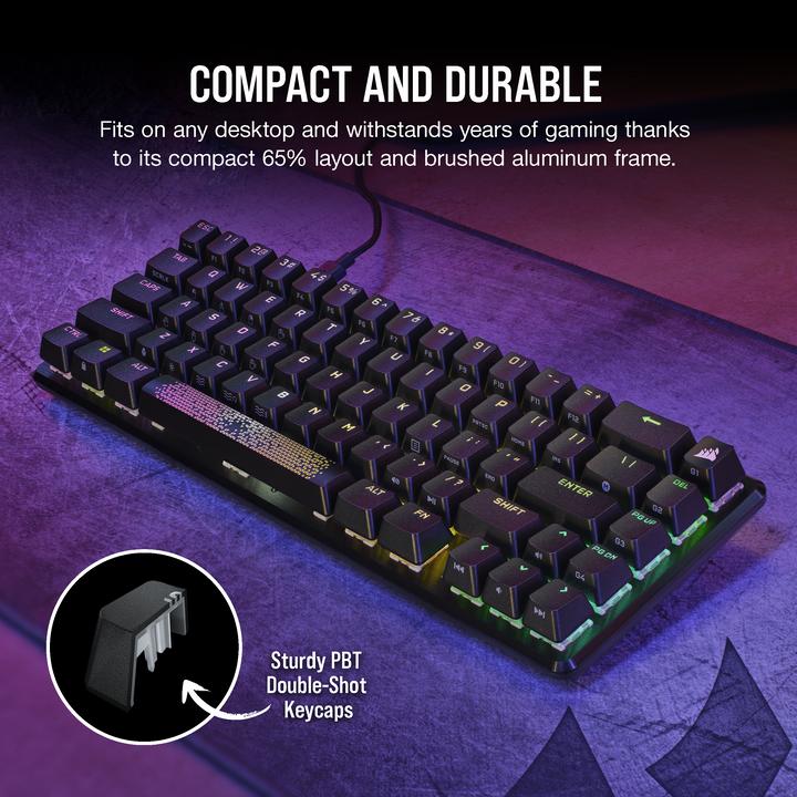 Actual product image Corsair K65 Pro Mini (DE, Cable)