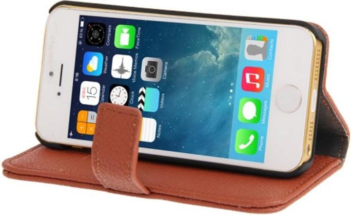 Produktbild König Design Schutzhülle Handytasche (Flip Quer) für Handy Apple iPhone 5 / 5s (Apple iPhone 5, Apple iPhone 5s)