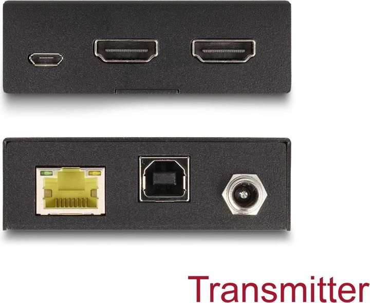 Produktbild Delock HDMI KVM Extender Set über Cat.6 Kabel 4K 60 Hz 70 m