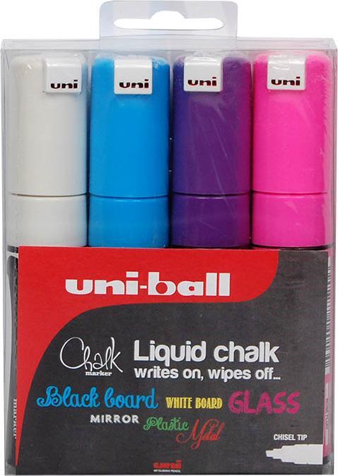 Image du produit Uni-ball Marqueur à la craie - marqueur à la craie (4x)