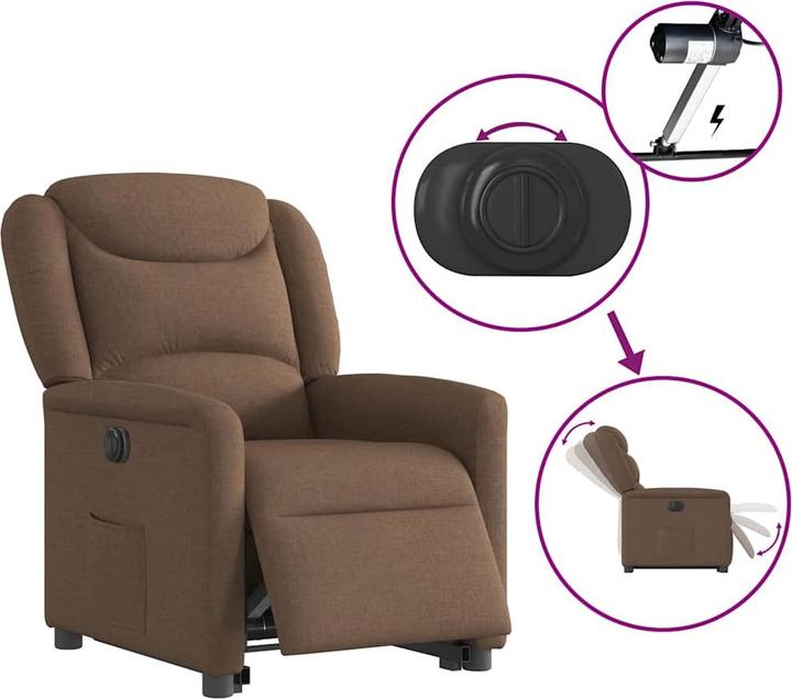 Immagine prodotto vidaXL Relaxsessel mit Aufstehhilfe