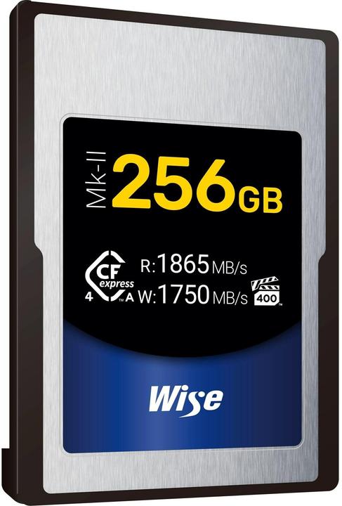 Actual product image Wise CFexpress 4.0 Type A Mk-II 256GB WI-CFX4-A256M2 (256 GB, CFexpress type A)