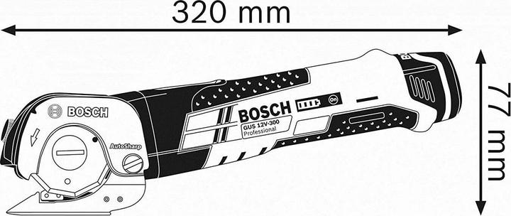 Actual product image Bosch Professional Cis 12v-300