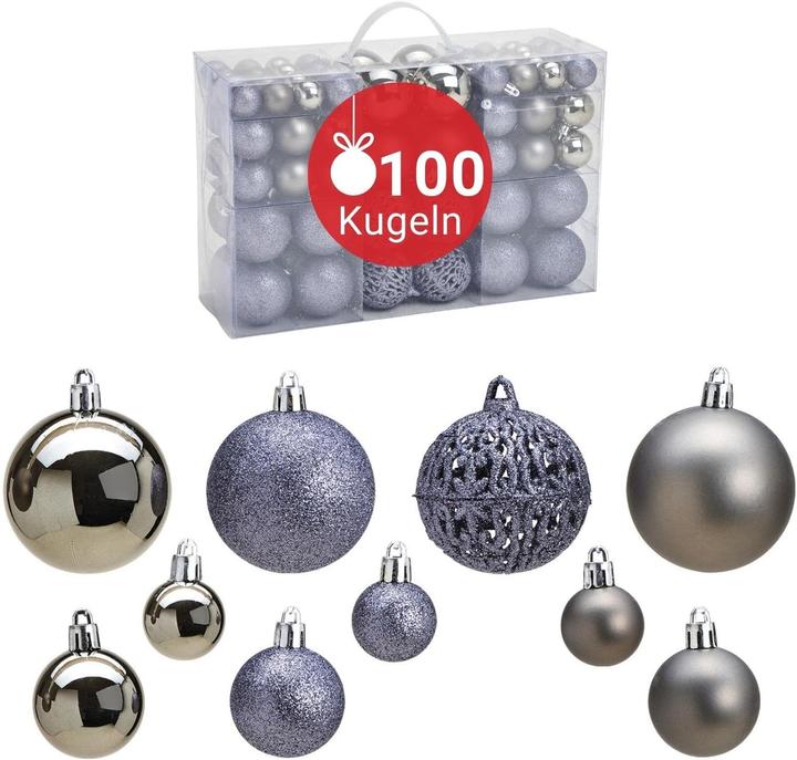 Image du produit Woma Ensemble de boules de Noël (100 x)