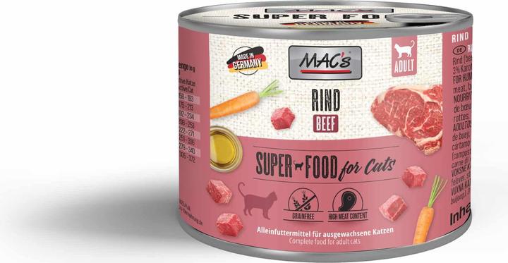 Produktbild MAC's CAT Rind (Adult, 1 Stk., 200 g)