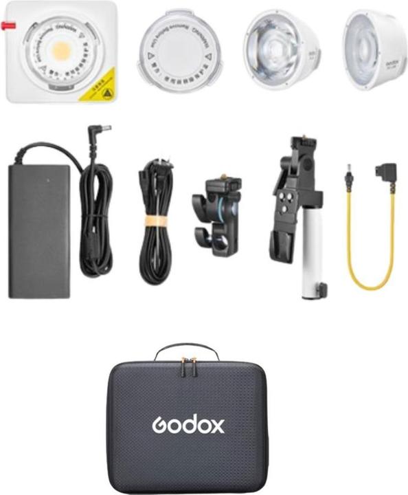 Image du produit Godox ML100R KIT1 Portable LED RGB Light Kit (with V mount Battery Accessory Kit AK B02) (éclairage de studio)
