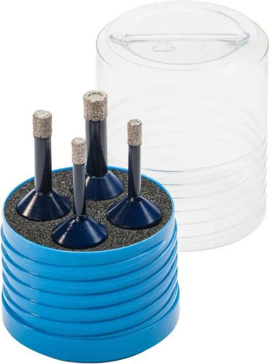 Produktbild Bohrkraft Diamant Fliesenbohrer-Set für Winkelschleifer 2 x 6 / 1 x 8 / 1 x 10 mm (6, 10 mm)