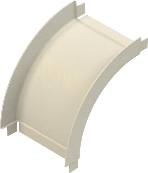 Actual product image Niedax NIE KPBA 80.200/P GRP gutter downpipe 80x200mm w.attached connector,pressed (17.50 cm)