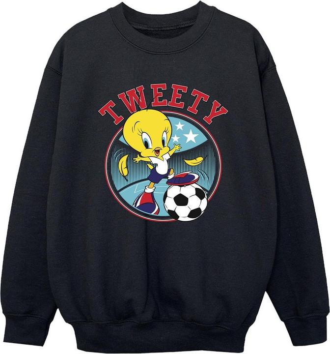 Actual product image Looney Tunes Boys Tweety Football Circle Sweatshirt (152, 158)