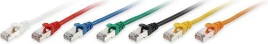Actual product image equip Patch cord Cat6A S/FTP 2xRJ45 3.00m grey LSZH (S/FTP, CAT6a, 3 m)