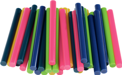 Immagine prodotto Rapid Colla stick colorata moderna Ø7x90mm 36 pezzi