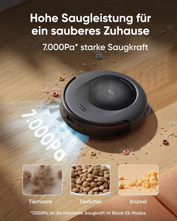 Productafbeelding eufy Anker robotstofzuiger Omni C20 Golden (Robotstofzuiger)