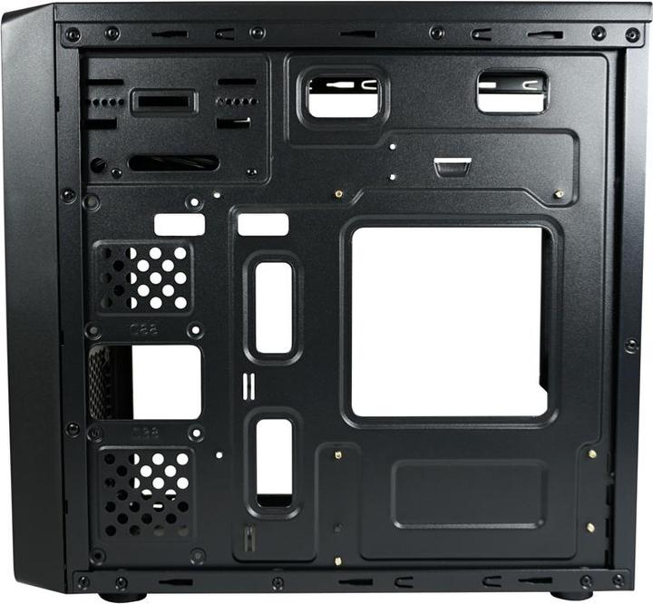 Actual product image LC-Power Gehuse MICRO-ATX 2017MB without NT U3.2/Audio black retail (Mini-ITX, mATX)
