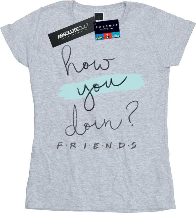 Immagine prodotto Friends How You Doin? Handwriting Maglietta Donna (XXL)