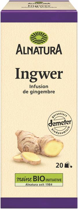 Produktbild Alnatura Ingwer Tee 20er (28 g)