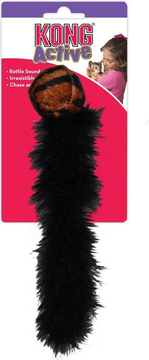 Actual product image KONG Cat Wild Tails (Cat ball toy)