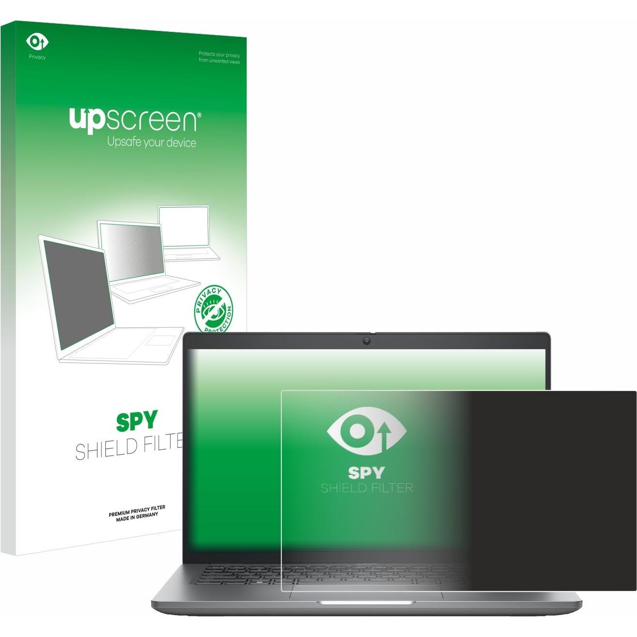upscreen Spy Shield Blickschutzfilter (14", 16 : 9), Notebook Schutzfolie