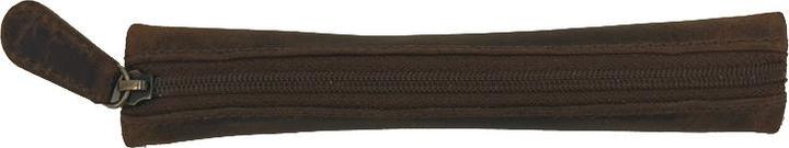 Actual product image ASL Pencil case full cow brown