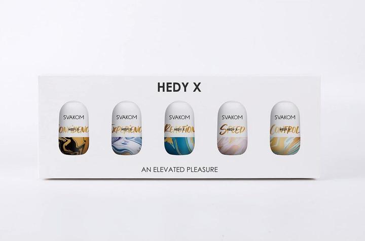 Immagine prodotto Svakom Hedy X Masturbator 5-Pack Mixed Textures