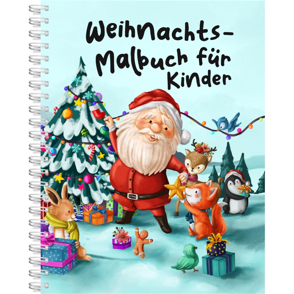 Topulo Weihnachts-Malbuch für Kinder