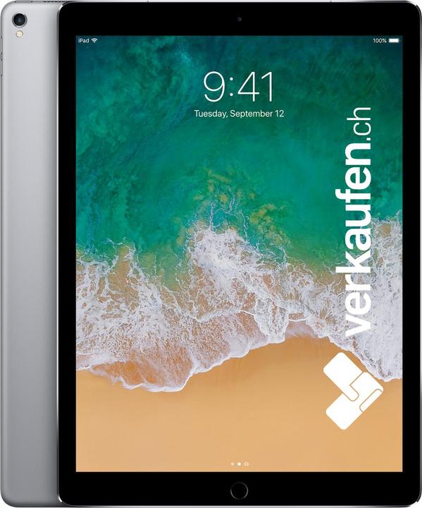 verkaufen.ch iPad Pro 12.9 WiFi 4G (2017) (4G, 12.90", 256 GB, Space Grey, A / Like new)