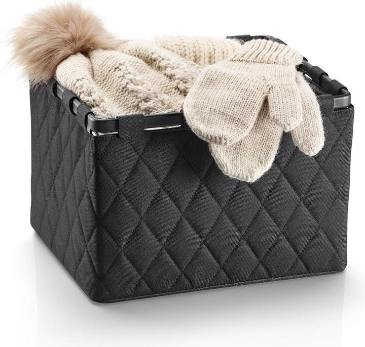 Image du produit reisenthel Boîte de rangement Frame M Noir (28 cm, 18 l)