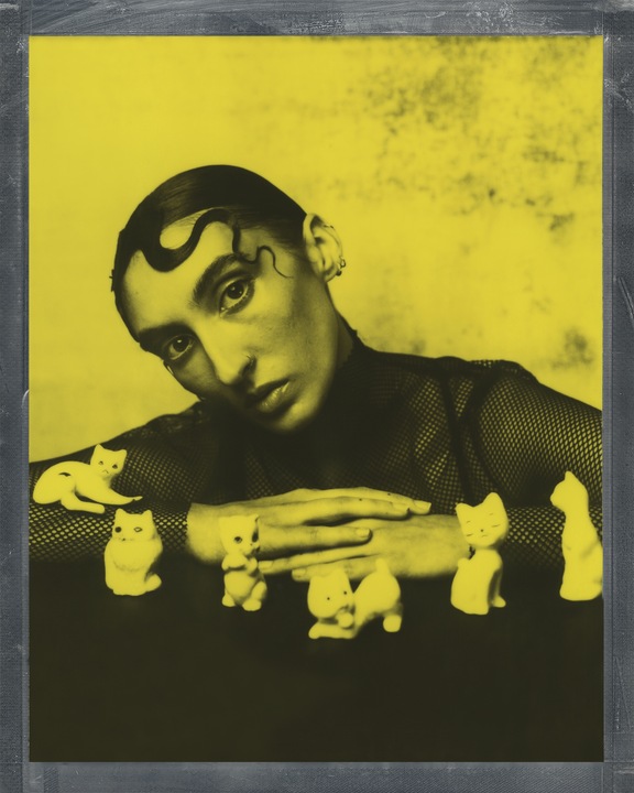 Actual product image Polaroid 8x10 Duochrome Film Black & Yellow (8x10)