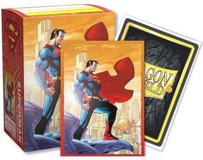 Actual product image Dragon Shield WB100 Brushed Art - Superman Series No. 3