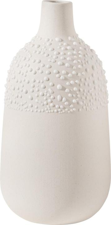 Räder Perlenvase Design 4", weiss