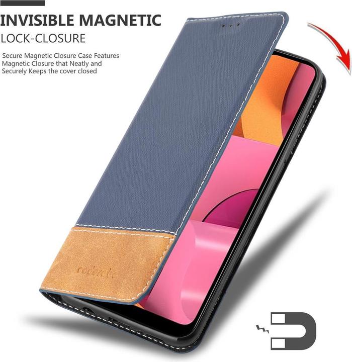 Image du produit Cadorabo Étui X-Wallet en simili cuir (Samsung Galaxy A20s)