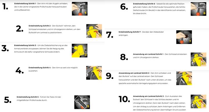 Immagine prodotto Bullock Blocco ruota Defender