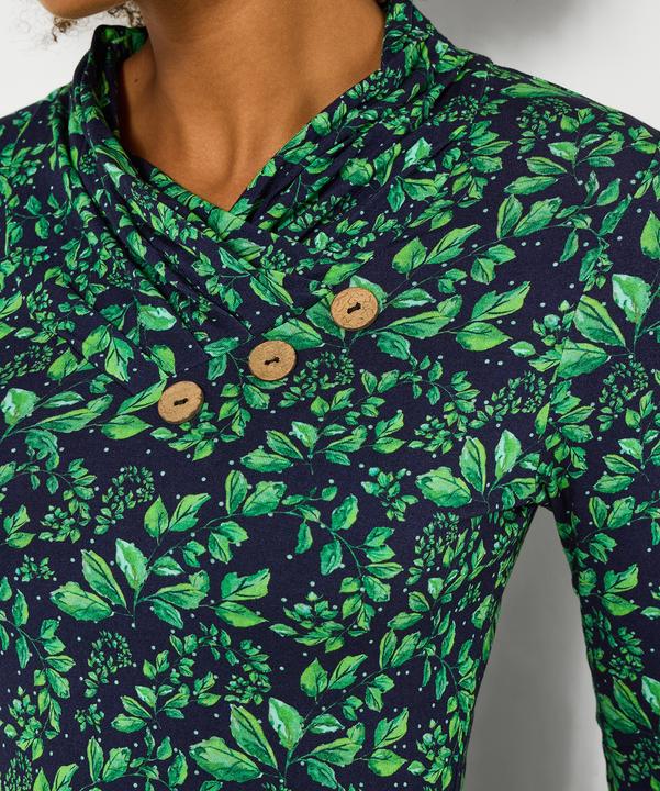 Produktbild Joe Browns Leaf Print Stretchy Tunic Top (36)