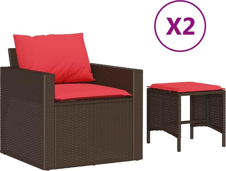 Produktbild vidaXL Garten Sofagarnitur