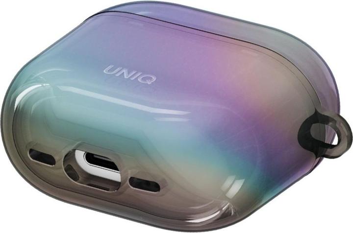 Productafbeelding Uniq Case Iridescia for AirPods 4 Hang Case midnight quartz (Hoofdtelefoon hoes)
