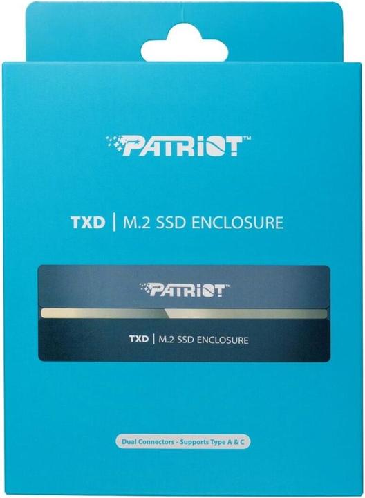 Productafbeelding Patriot TXD externí box USB 3.2 M.2 Gen2 NVMe SSD (M.2)