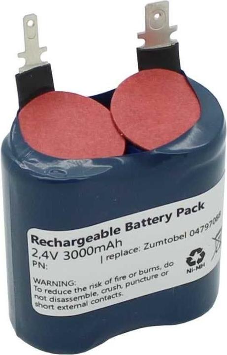 Image du produit AccuCell Accumulateur pour luminaire de secours F1x2 Sub-C Zumtobel 04797088 (1 pcs, Spécifique à l'appareil)