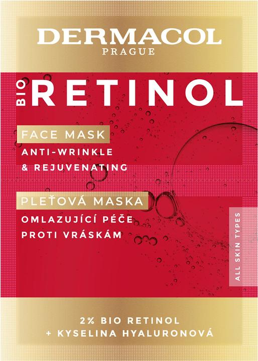 Image du produit Dermacol Masque pour le visage Bio Retinol (Face Mask) 2 x 8 ml (16 ml)