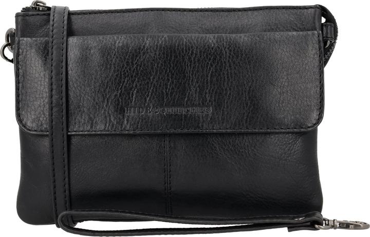 Produktbild Micmacbags Porto Umhängetasche - Schwarz - 100% Leder