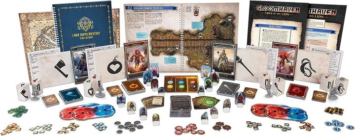 Productafbeelding Asmodée Gloomhaven, 2e editie - De klauwen van de leeuw (Italiaans, 1 - 4 Spelers)