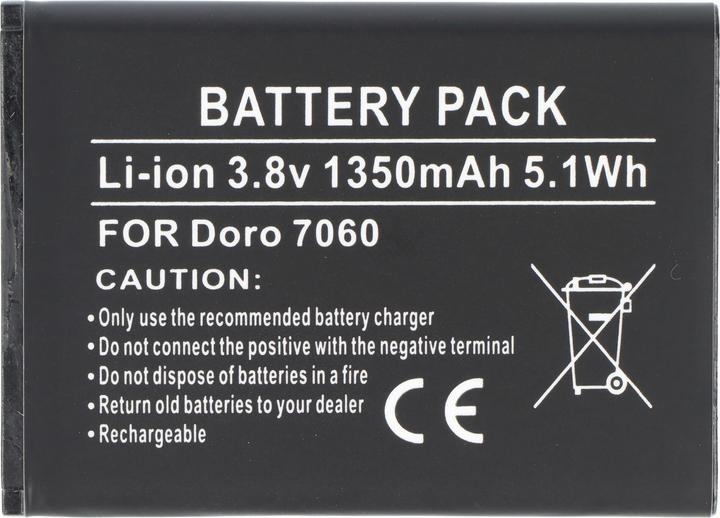 Produktbild AccuCell Akku Doro 7030, 7080