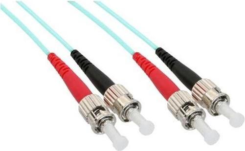 Produktbild InLine LWL Duplex Kabel ST/ST 50/125um OM3 2m (CAT7, 2 m)